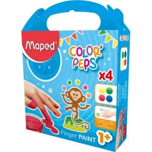 Prstne barve Maped 4/1 80g