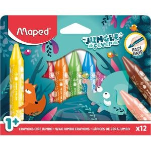 Barv. voščenke maped jungle fever 12/1