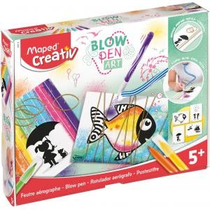 Kreativni set Blow pen Maped