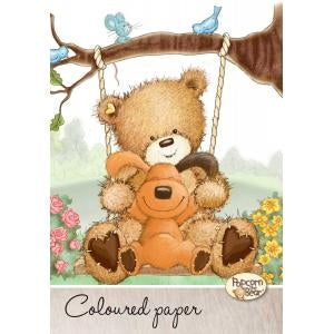 Kolaž papir A4/20L Popcorn Bear