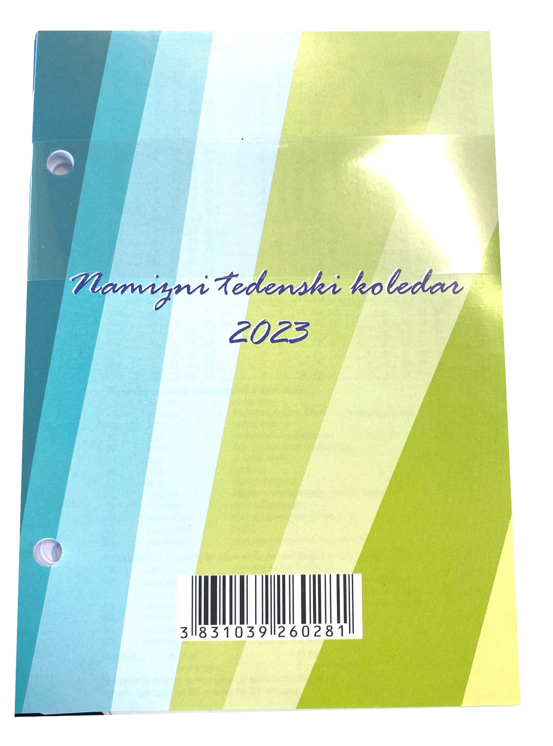 Blok vložni za nam.kol. 2023 tedenski