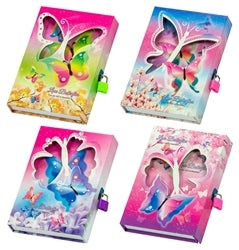 Dnevnik s ključavnico Butterflies 20x14cm