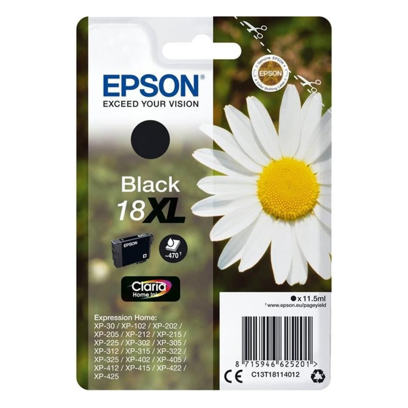 Črnilo Epson 18XL C13T18114010 črna