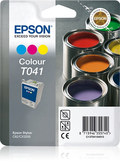 Črnilo Epson T041 C13T04104010 barvna