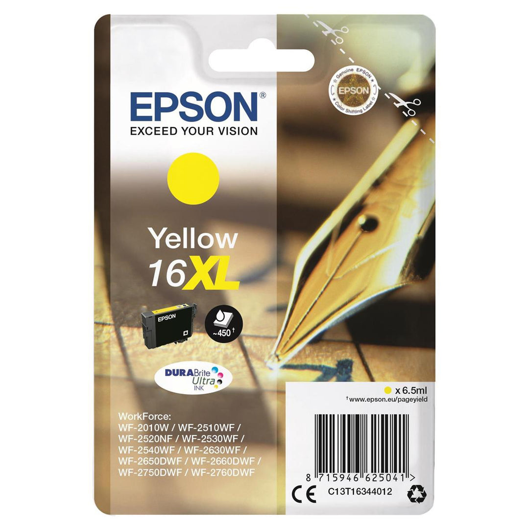 Črnilo Epson 16XL C13T16344010 Yellow rumena