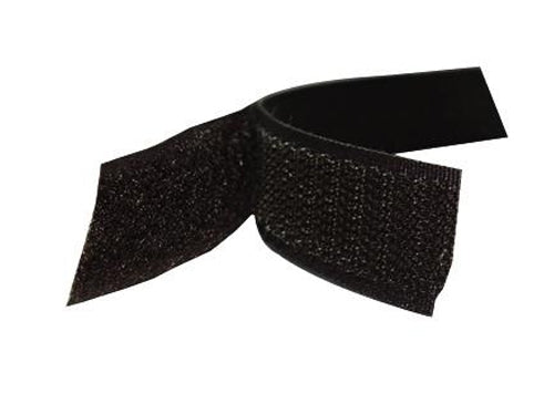Ježkast trak VELCRO 20mm črn 1m