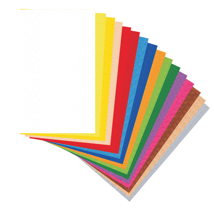 FILC 3MM A3 TKANINA 30X45CM SORT. BARVE