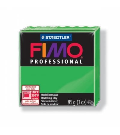 Modelirna masa FIMO professional 85g 5 travnato zelena