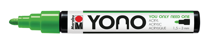 Flomaster akril Yono 1.5-3mm sort.barve