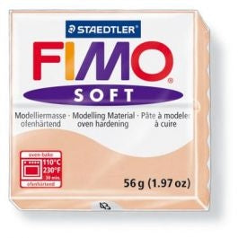 MODELIRNA MASA FIMO SOFT 56G KOŽNA 43