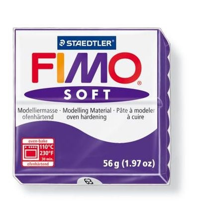 MODELIRNA MASA FIMO SOFT 56G SLIVA 63