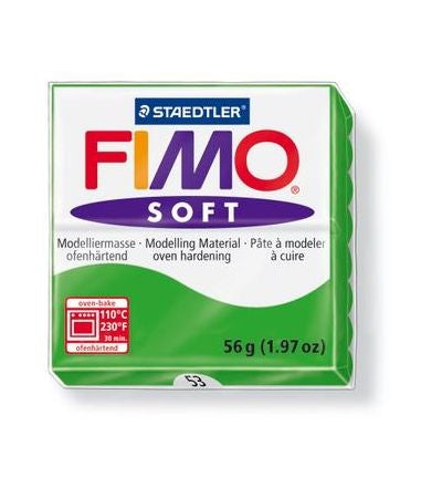 MODELIRNA MASA FIMO SOFT 56G ZELENA 53