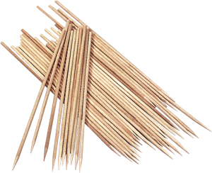 Lesene palčke 20cm 2mm 10/1