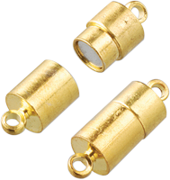 Močan magnetni spoj zlat valj 20mm 1/1
