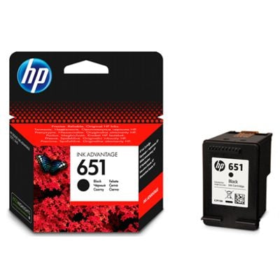 Črnilo HP C2P10AE 651 črna