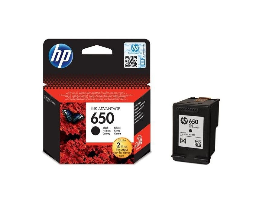Črnilo HP CZ101AE 650 črna