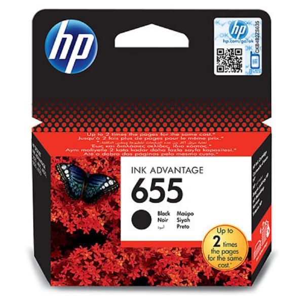 Črnilo HP CZ109AE 655 črna