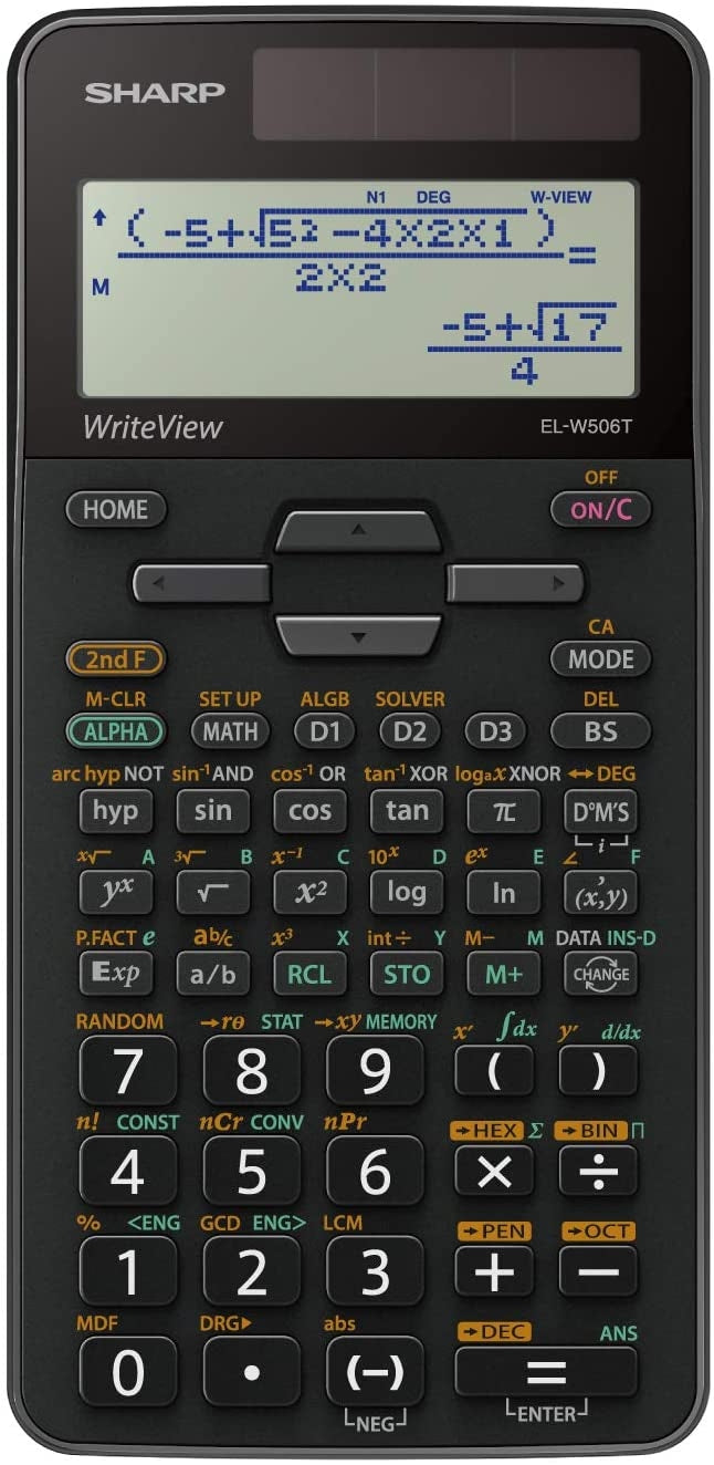 Kalkulator teh.sharp ELW 506T-GY 4VRST