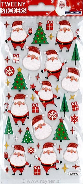 Nalepke Tweeny xmas 9x17,5cm