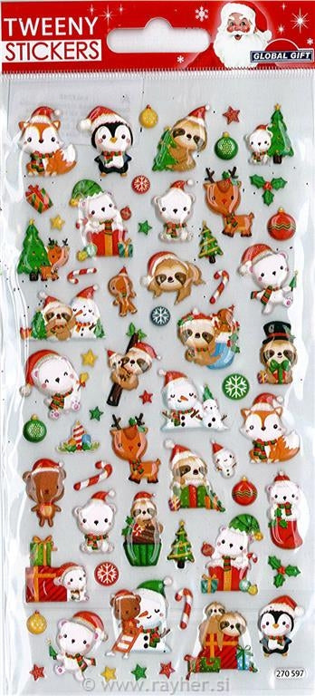 Nalepke Tweeny xmas 9x17,5cm