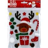 Nalepke Gel Xmas 15x17cm sort.motivi