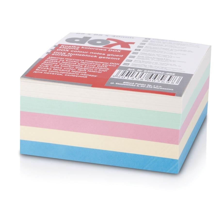 KOCKA LEPLJENA COLOR 85X85XX40 DOX