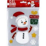 Nalepke Gel Xmas 15x17cm sort.motivi