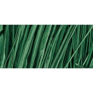 Rafija, 50g, temno zelena