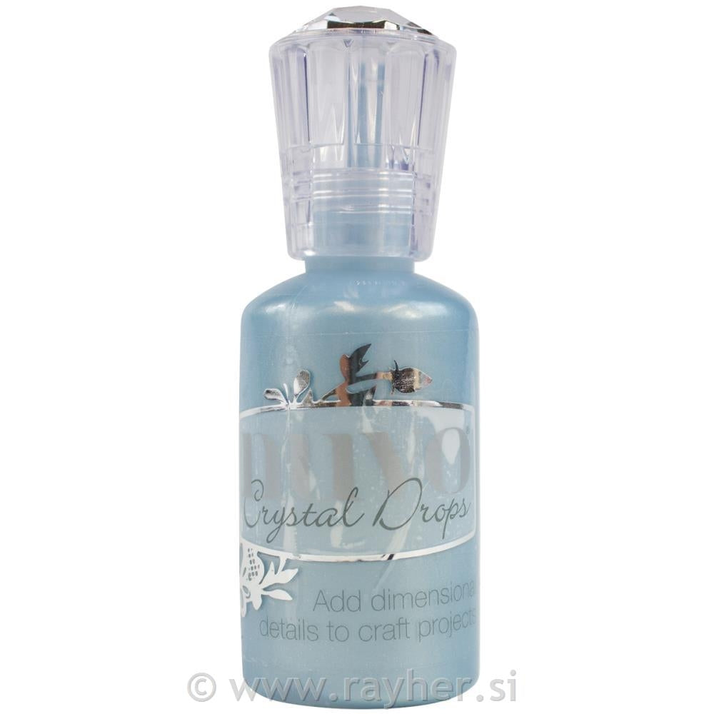 Tekoče perle NuvoCrystal drops Wedgewood Blue 30ml