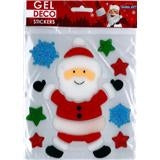 Nalepke Gel Xmas 15x17cm sort.motivi