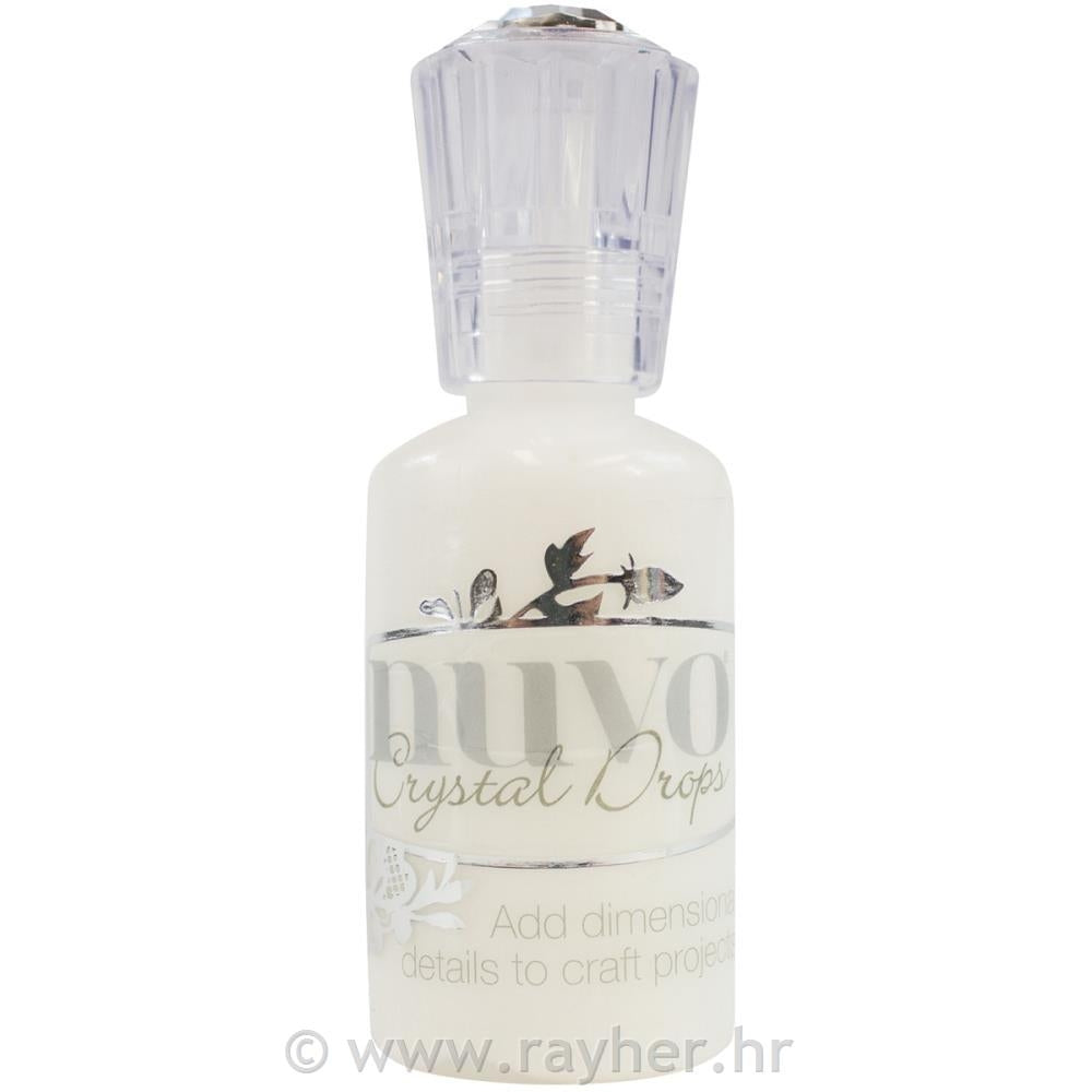 Tekoče perle NuvoCrystal drops Simply White 30ml