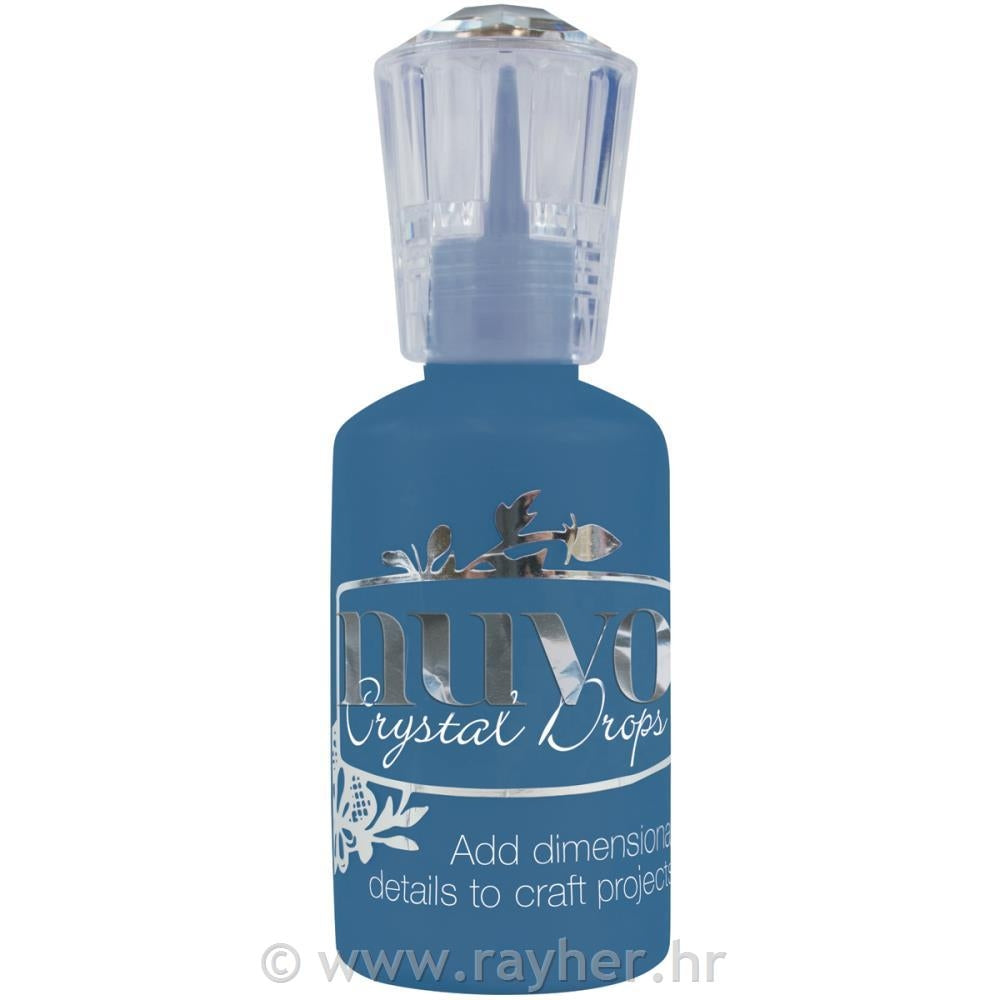 Tekoče perle NuvoCrystal drops Midnight Blue 30ml