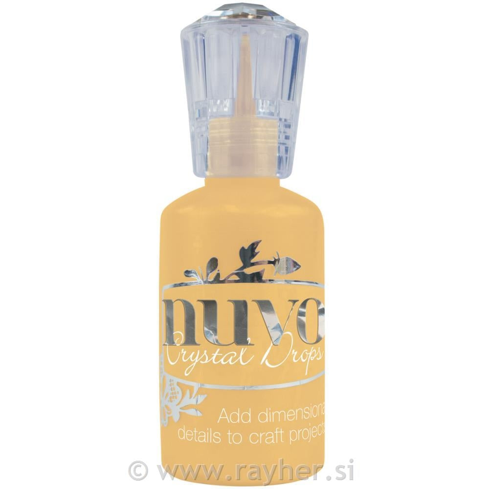 Tekoče perle NuvoCrystal drops Dandelion yellow 30ml