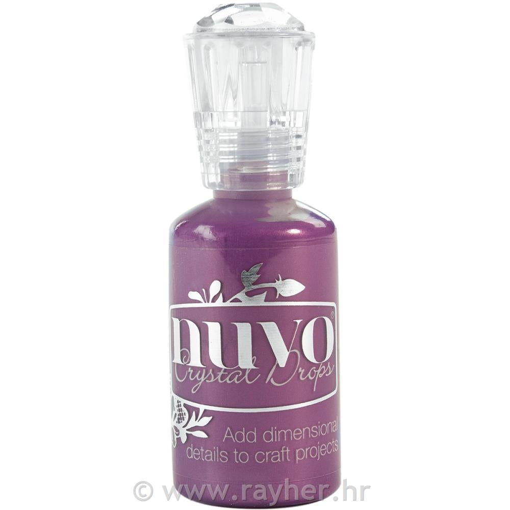 Tekoče perle NuvoCrystal drops Violet Galaxy 30ml