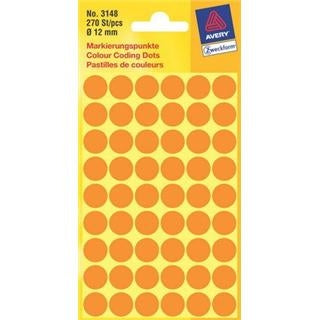ETIKETE BIRO 3148 FI12MM ORANŽ
