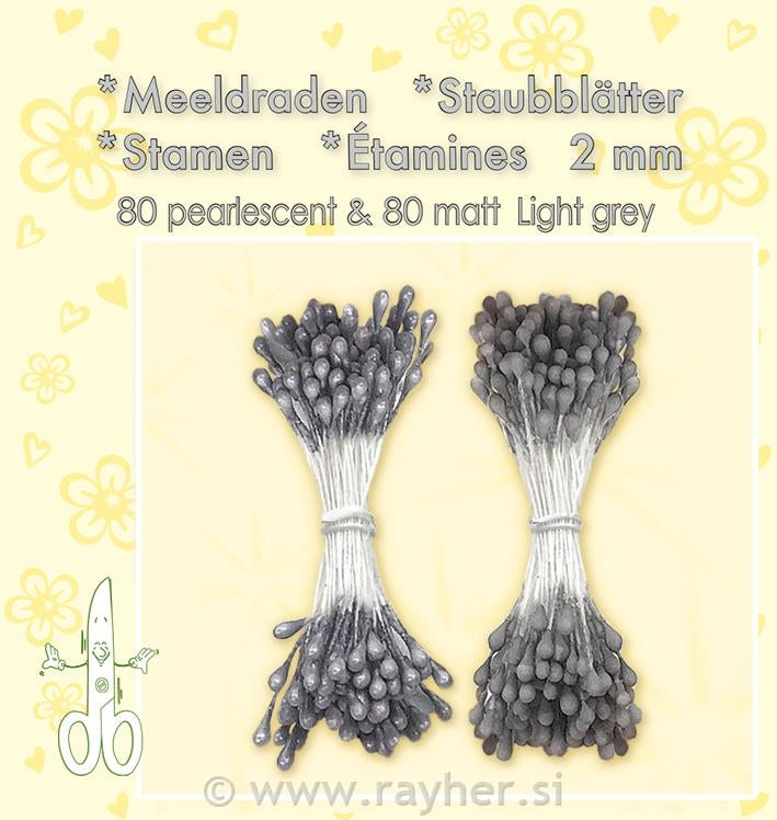 Prašniki Lea'Bilities 2mm 2x80 sort.barv