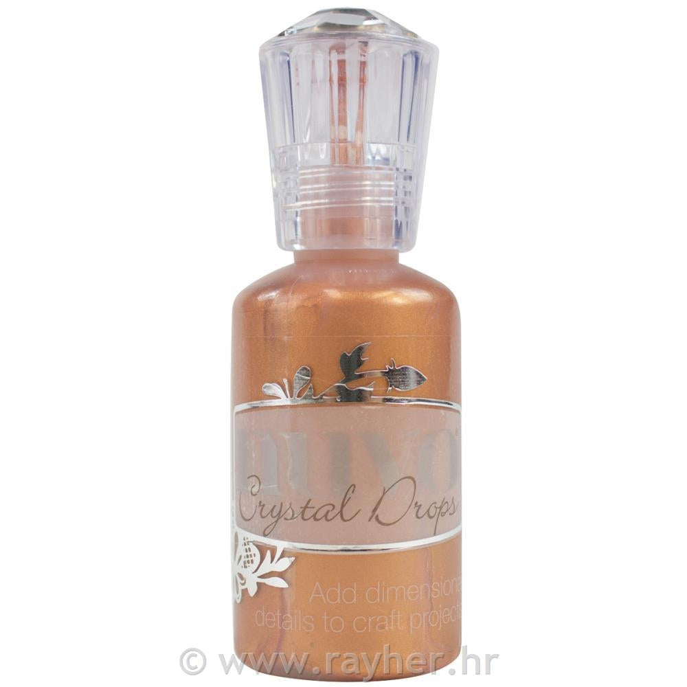 Tekoče perle NuvoCrystal drops Copper Penny 30ml