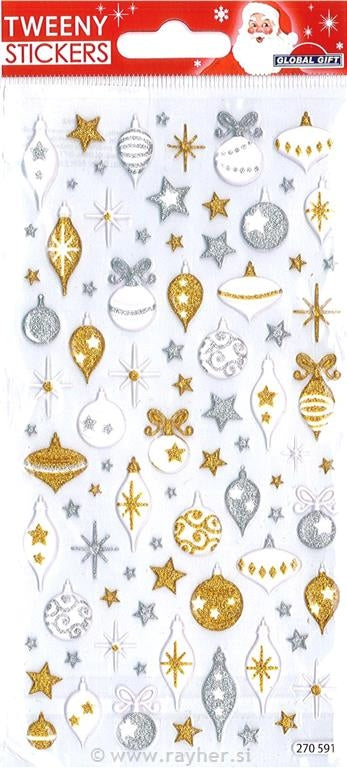 Nalepke Tweeny xmas 9x17,5cm