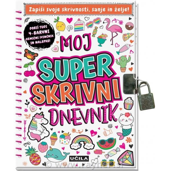 Knjiga Moj super skrivni dnevnik