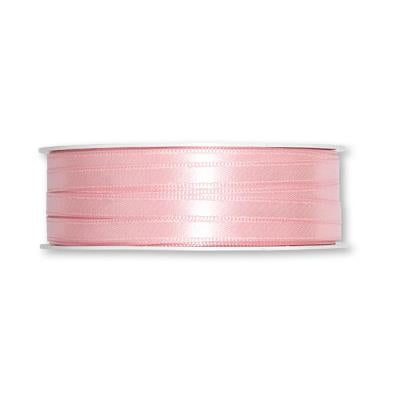 Trak saten roza, 6mm 1m