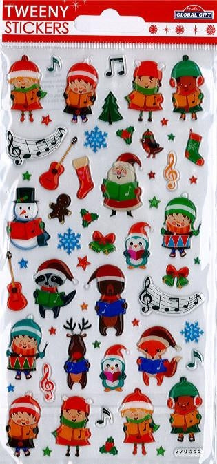 Nalepke Tweeny xmas 9x17,5cm