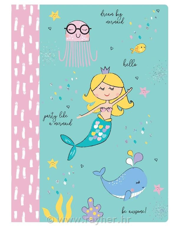 Beležka Mermaid A5