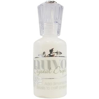 Tekoče perle NuvoCrystal drops Gloss White 30ml