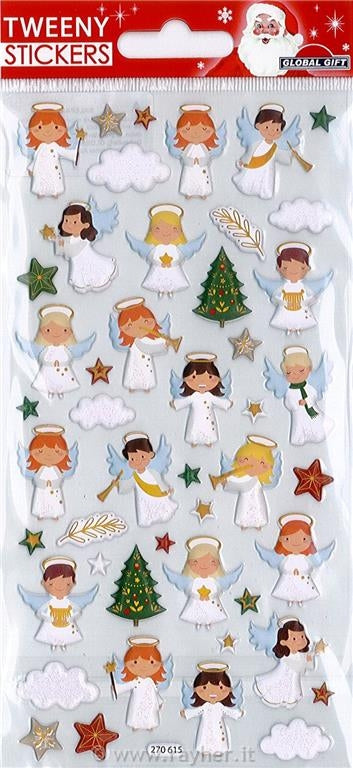 Nalepke Tweeny xmas 9x17,5cm
