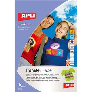 Transferni papir za pisane majice 5list