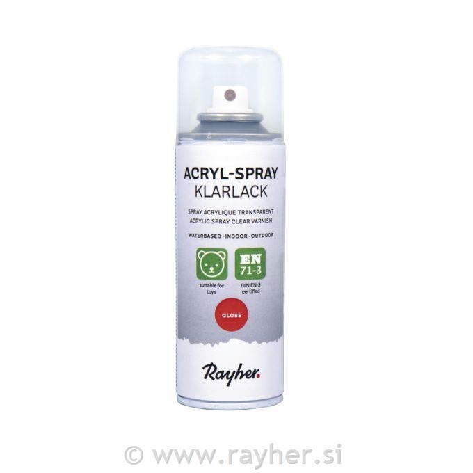 Zaščitni lak v spreju, svetleč 200ml