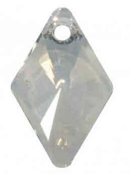Swarovski obesek romb 14x9mm srebrn 2/1