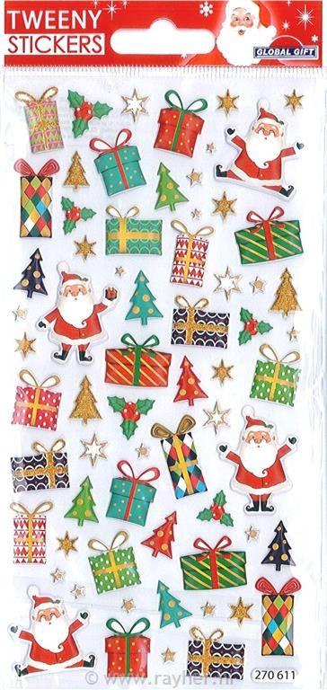 Nalepke Tweeny xmas 9x17,5cm