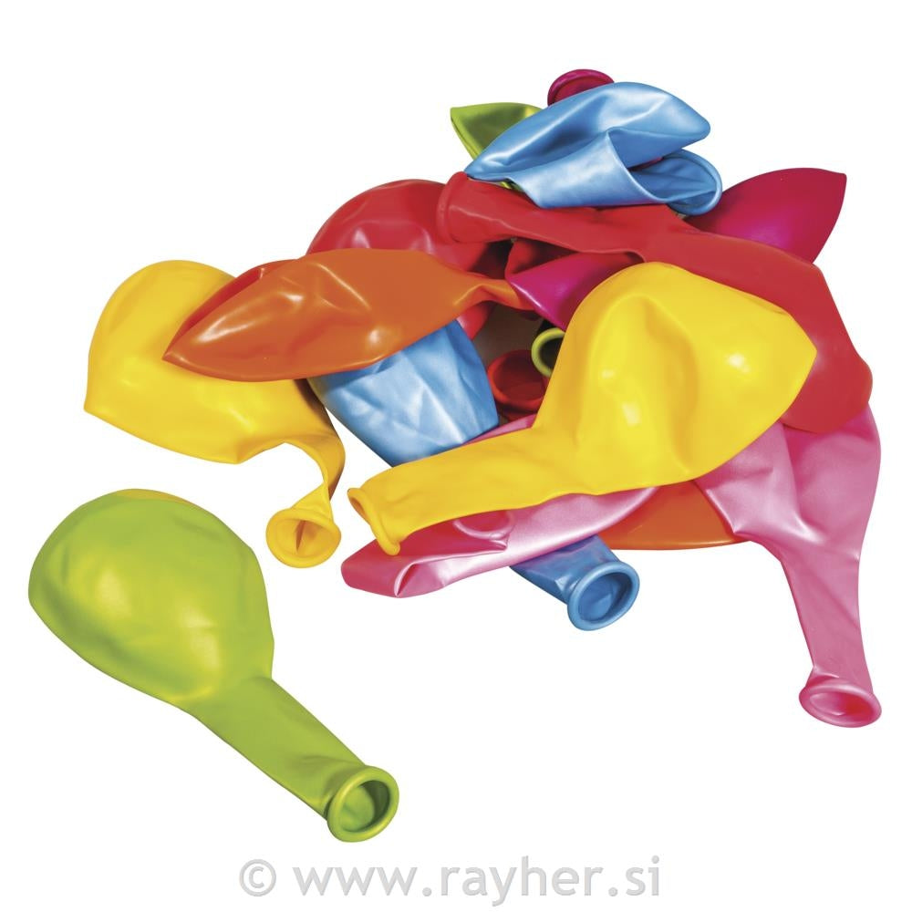 Baloni metalic latex mešani 30cm
