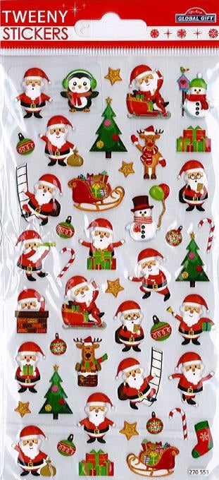 Nalepke Tweeny xmas 9x17,5cm